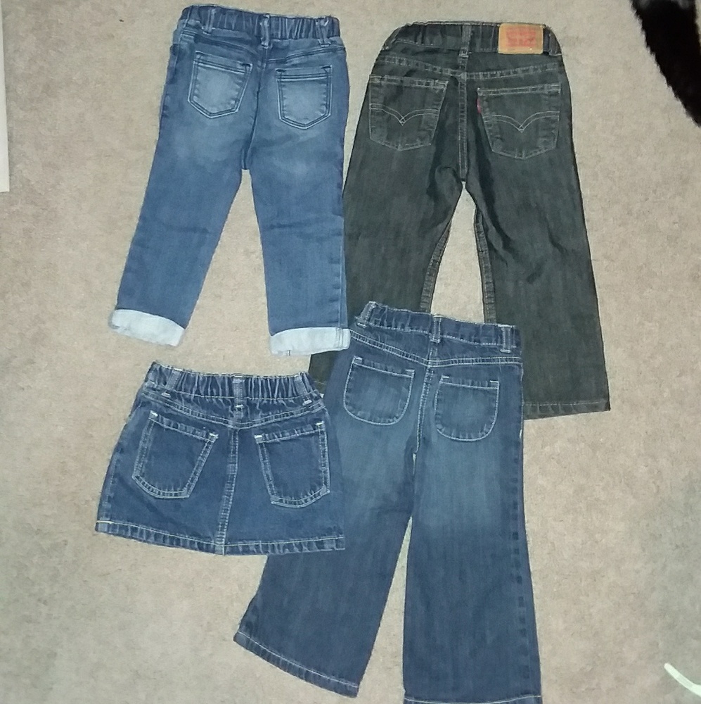 Size 2t jean lot